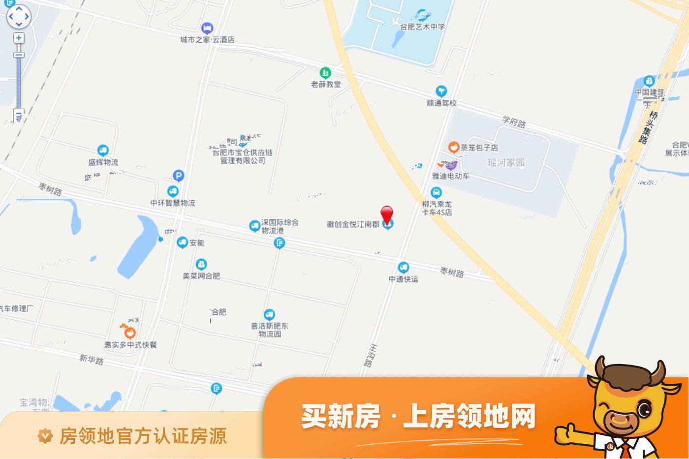 徽创金悦江南郡位置交通图49