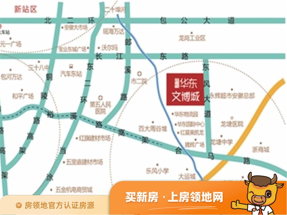 华东文博城位置交通图9