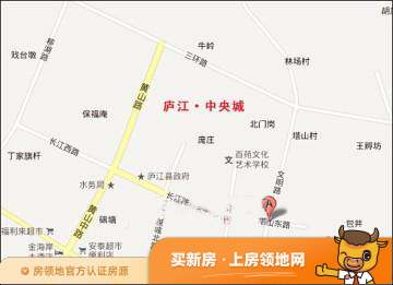 庐江中心城位置交通图49