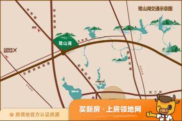 鹭山湖位置交通图5