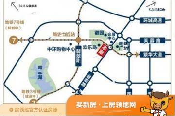 文峰中心位置交通图14