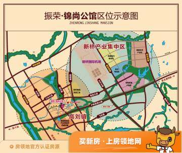 振荣锦尚公馆位置交通图4