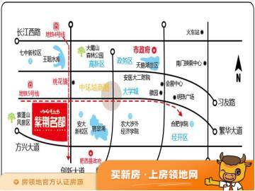 合肥华南城位置交通图5