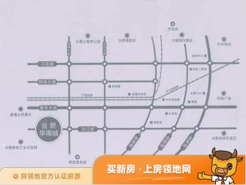 合肥华南城位置交通图43