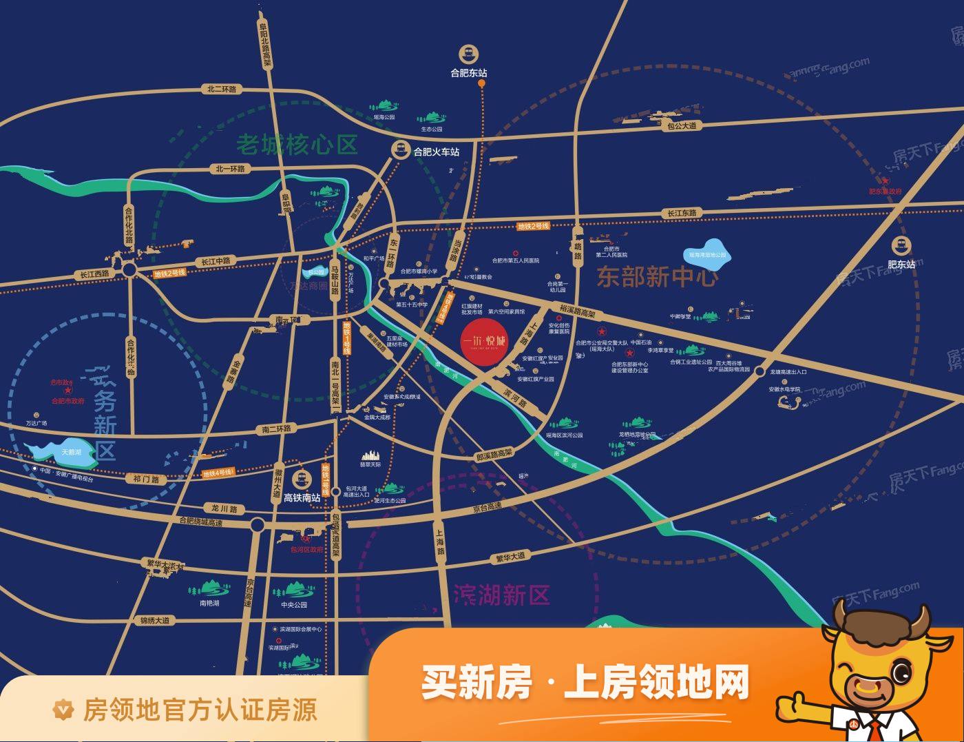 一尔悦城位置交通图11