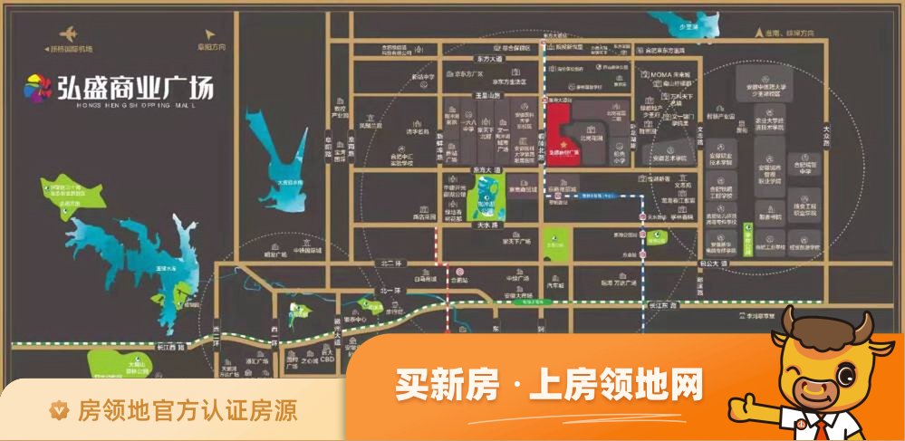 弘盛商业广场位置交通图20