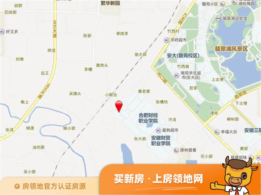 蓝光雍锦半岛位置交通图13