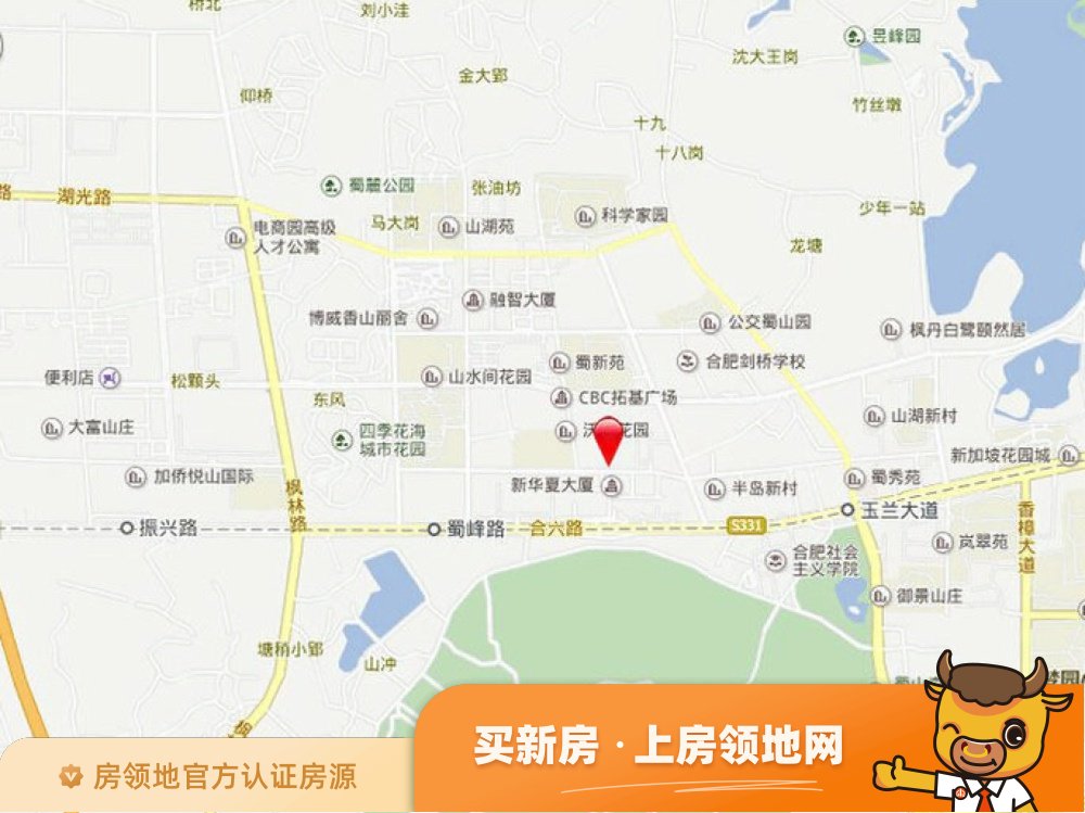 中煤西城广场位置交通图14