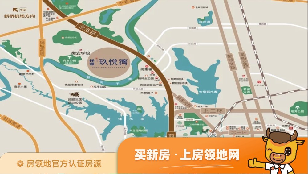 祥源玖悦湾位置交通图1