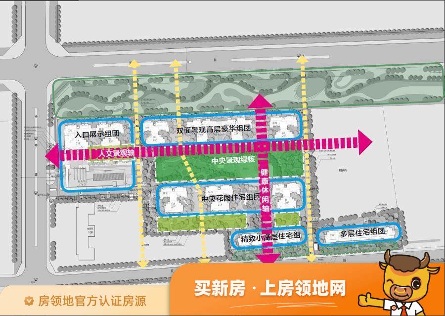 仁恒海棠公园规划图4
