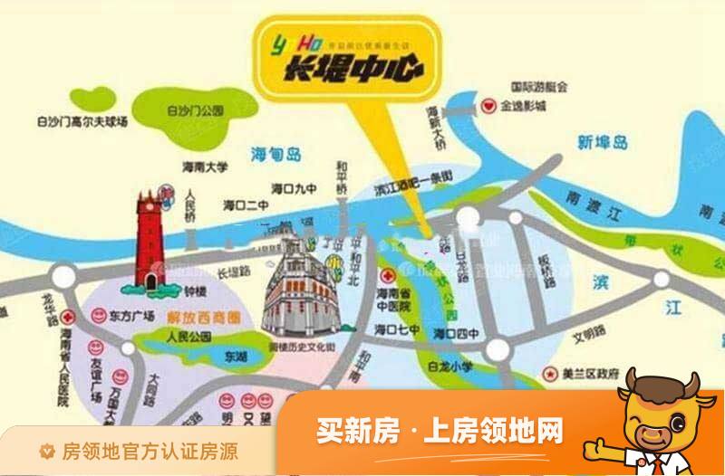 长堤YOHO中心位置交通图12