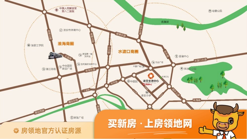 力宝广场位置交通图1
