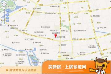 锦绣江南花园位置交通图1