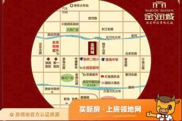 金润城位置交通图1