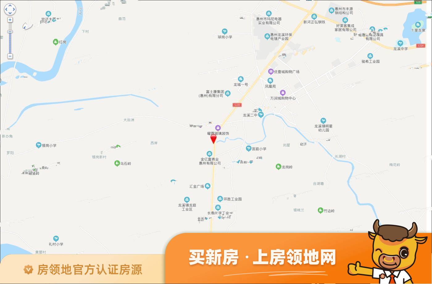 高新云锦台位置交通图1