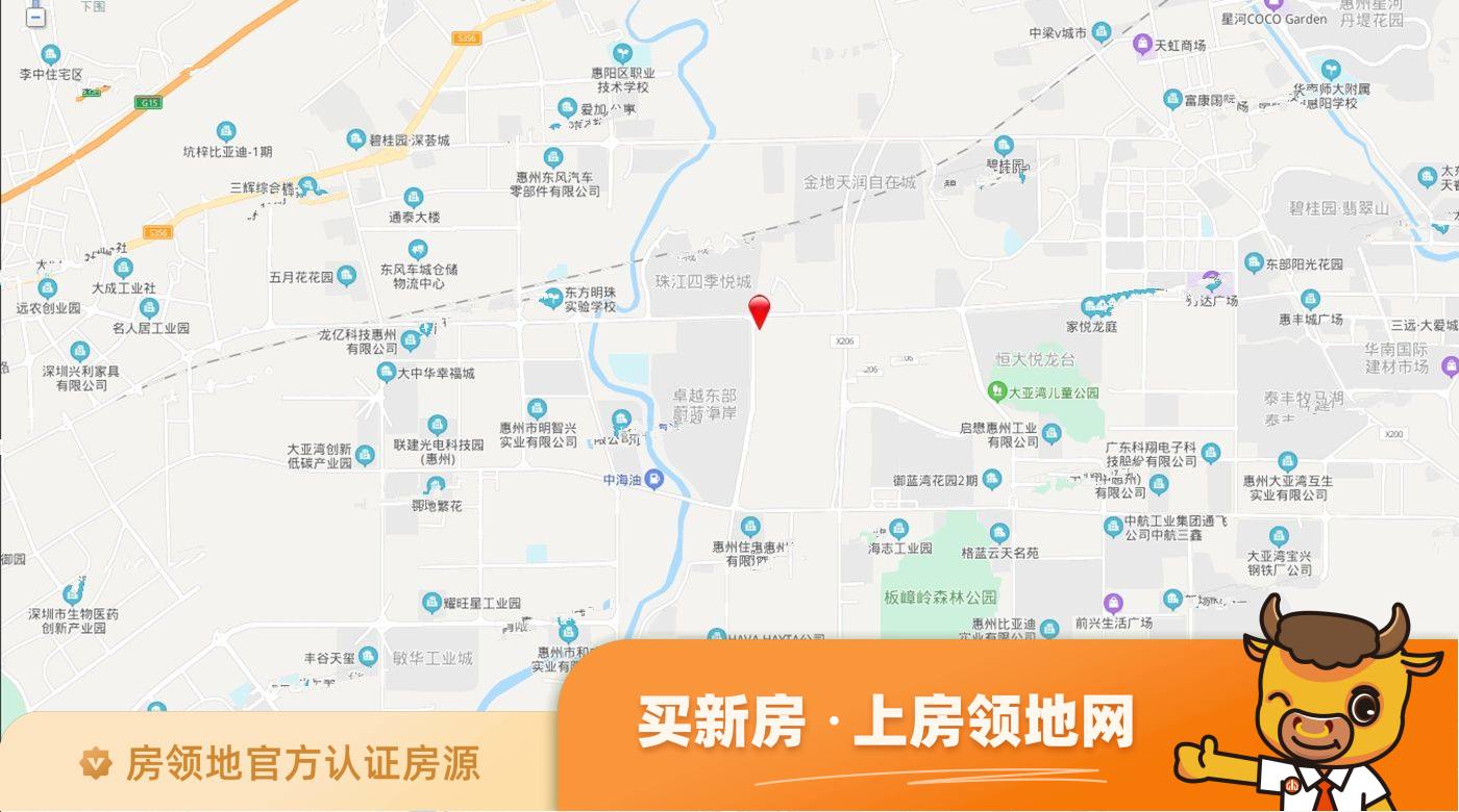 恒泰锦尚花园位置交通图2