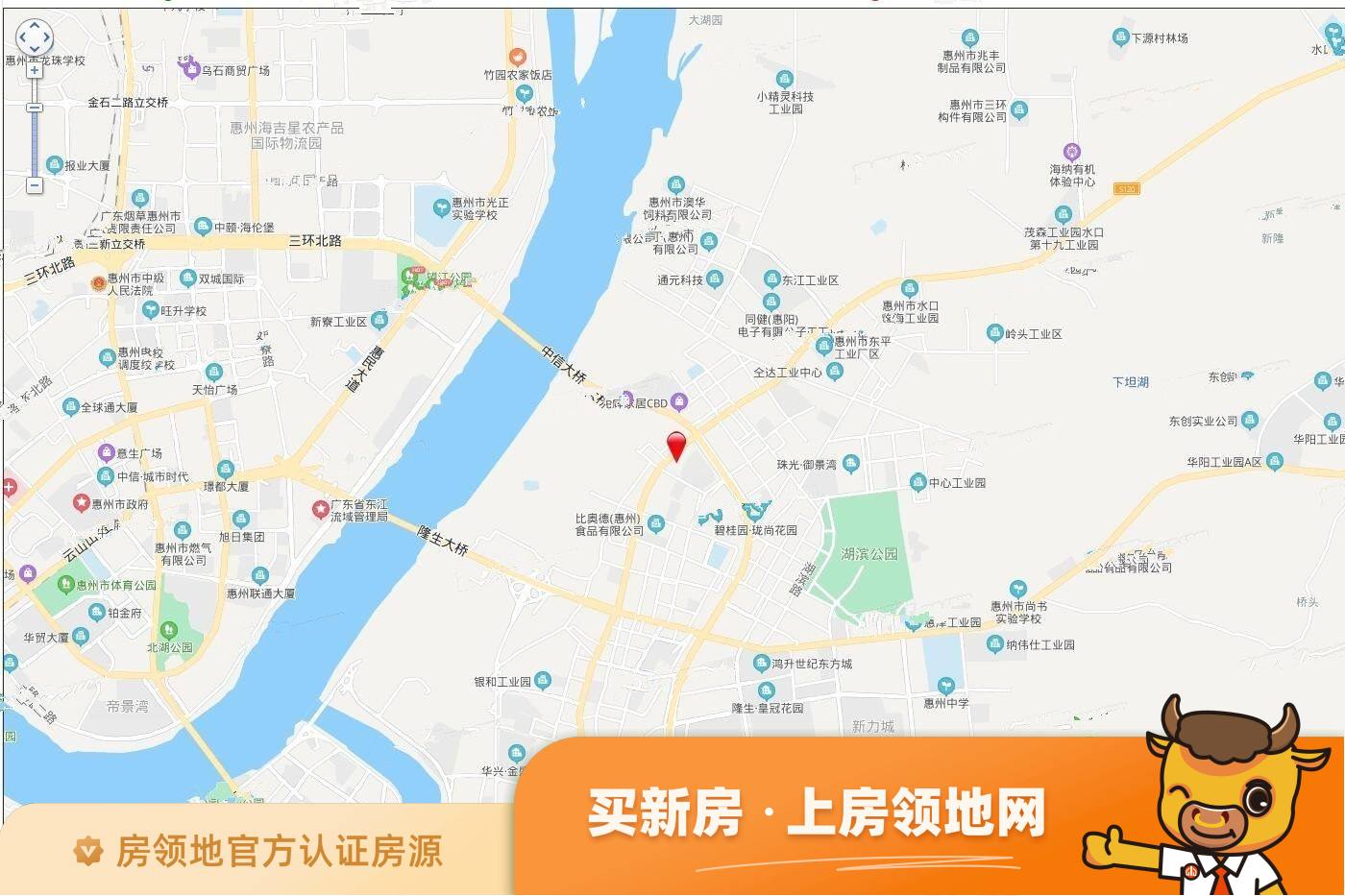 尚东公馆位置交通图1