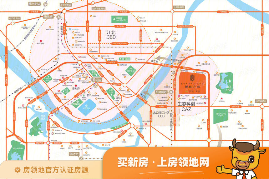 尚东公馆位置交通图2