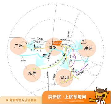 惠州远望数码城位置交通图45