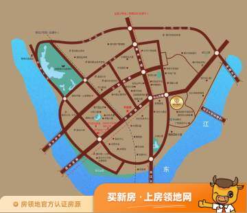 丽日君颐家园位置交通图1