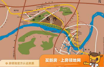 华基江山位置交通图1
