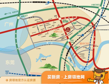 博景湾位置交通图2