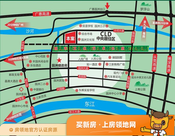 合富春语城位置交通图1