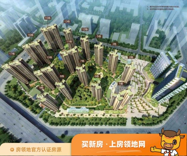 惠州碧桂园深荟城规划图1