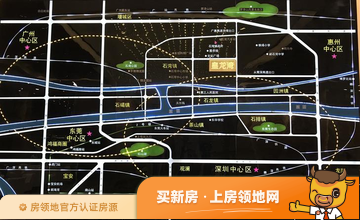 皇龙湾花园位置交通图1