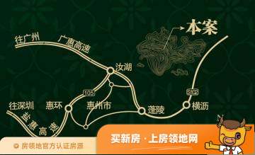惠林温泉位置交通图1