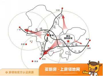 惠东国际新城位置交通图3