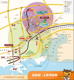 碧桂园山河城位置交通图56
