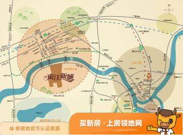 佳兆业东江新城位置交通图7