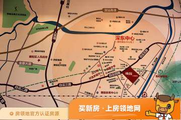 尚峰微豪宅位置交通图1