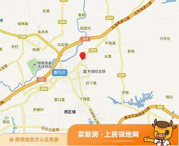 尚峰微豪宅位置交通图2