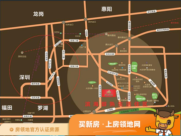 嘉长源畔山悦海花园位置交通图1