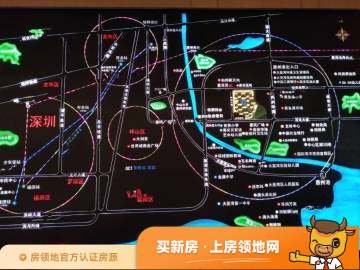 惠州新华联广场位置交通图55