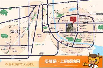 惠州新华联广场位置交通图5