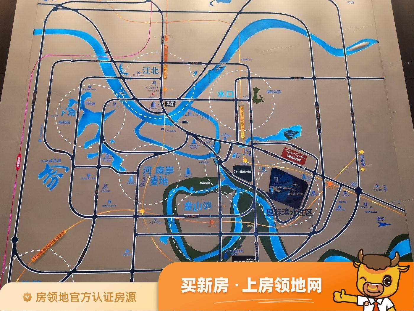 中海阅江府位置交通图42