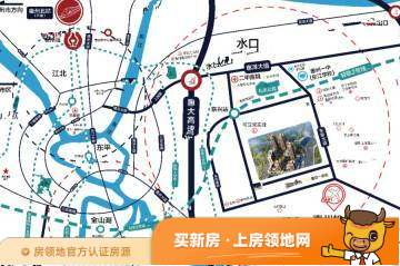 龙惠华御园位置交通图3
