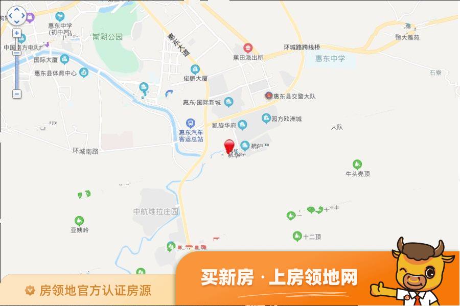 惠州恒大华府位置交通图3