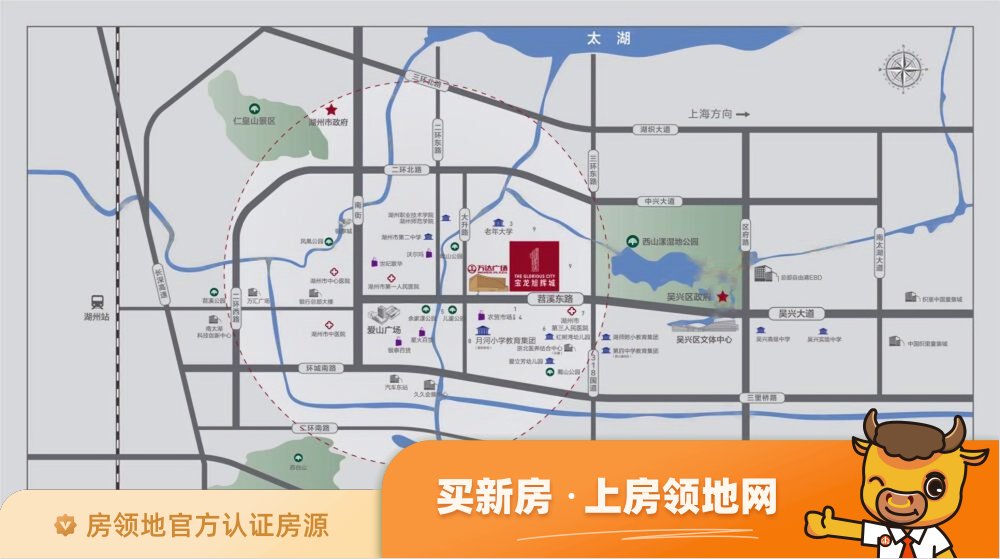 宝龙旭辉城位置交通图1