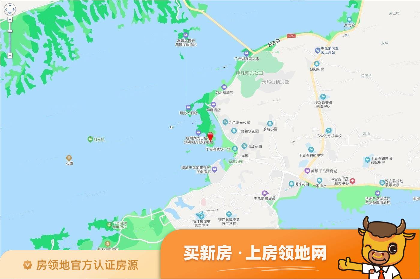 千岛湖香里开元度假村位置交通图1