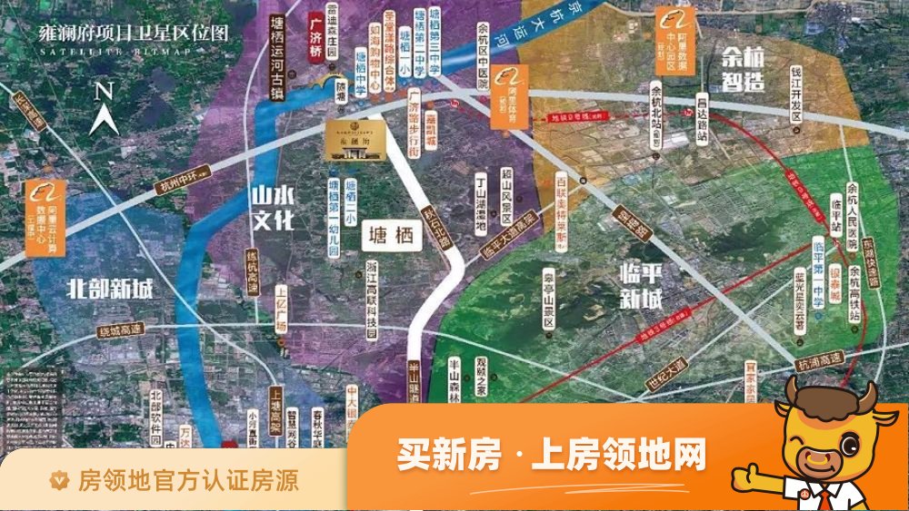 雍澜府位置交通图29