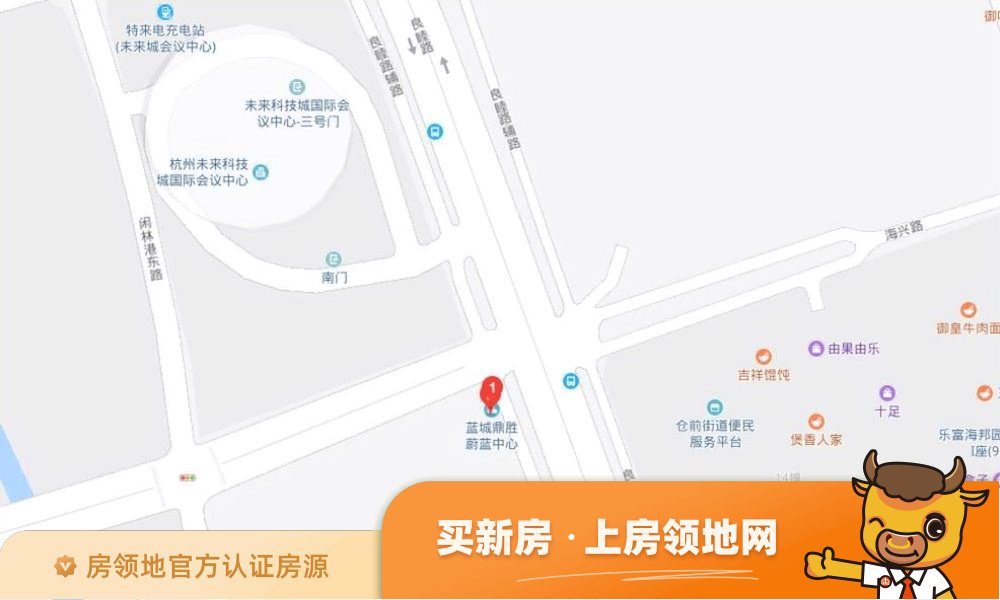 闽商国贸中心位置交通图2