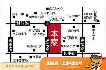 东方红国际广场位置交通图1