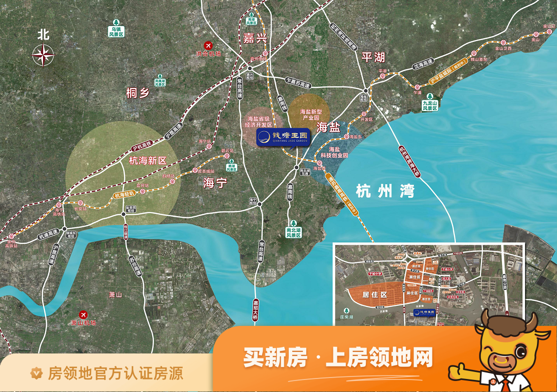 科大钱塘玉园位置交通图26