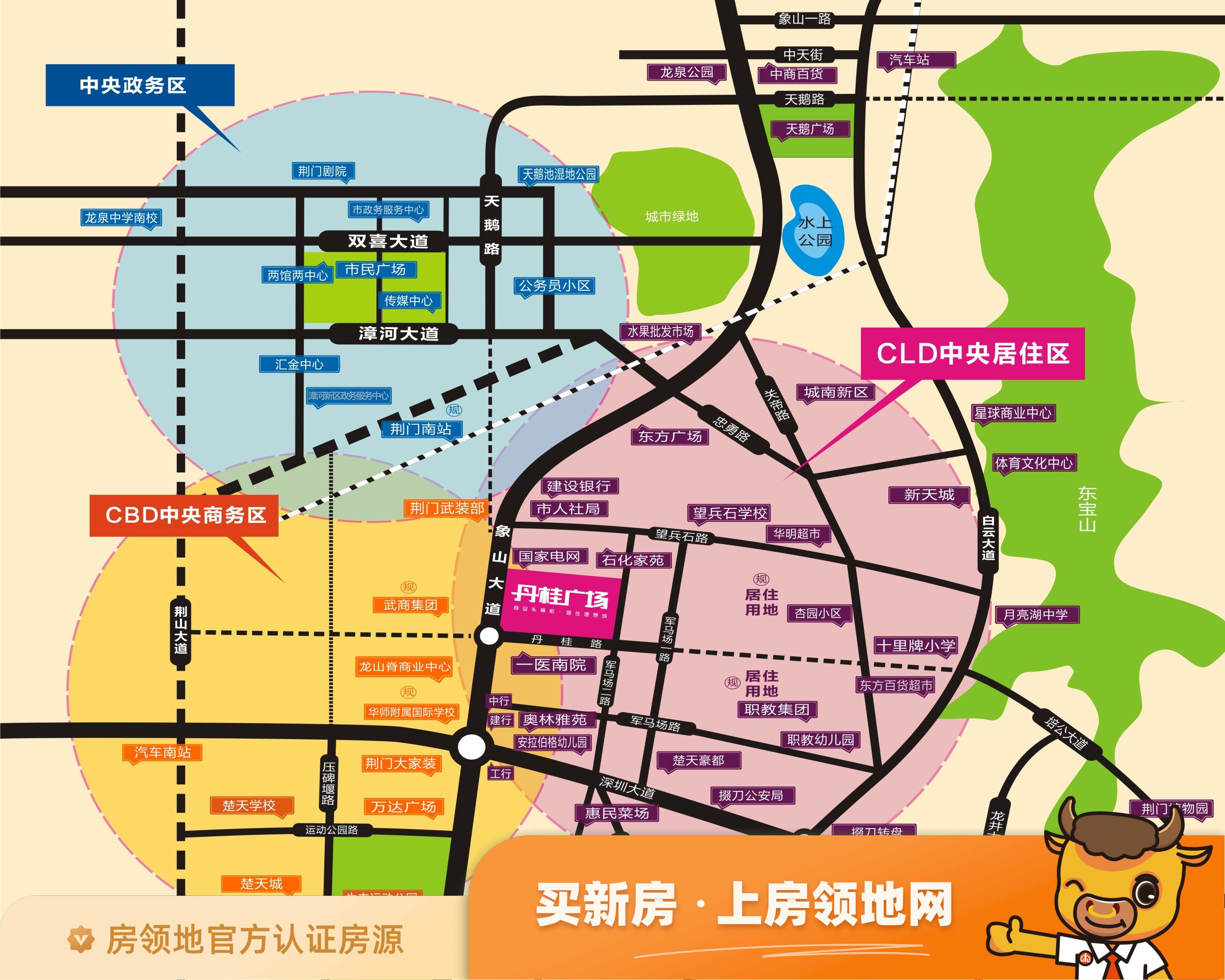 丹桂广场位置交通图3