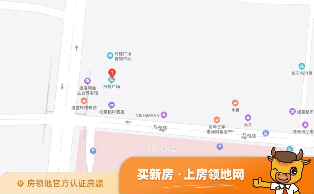 丹桂广场位置交通图2