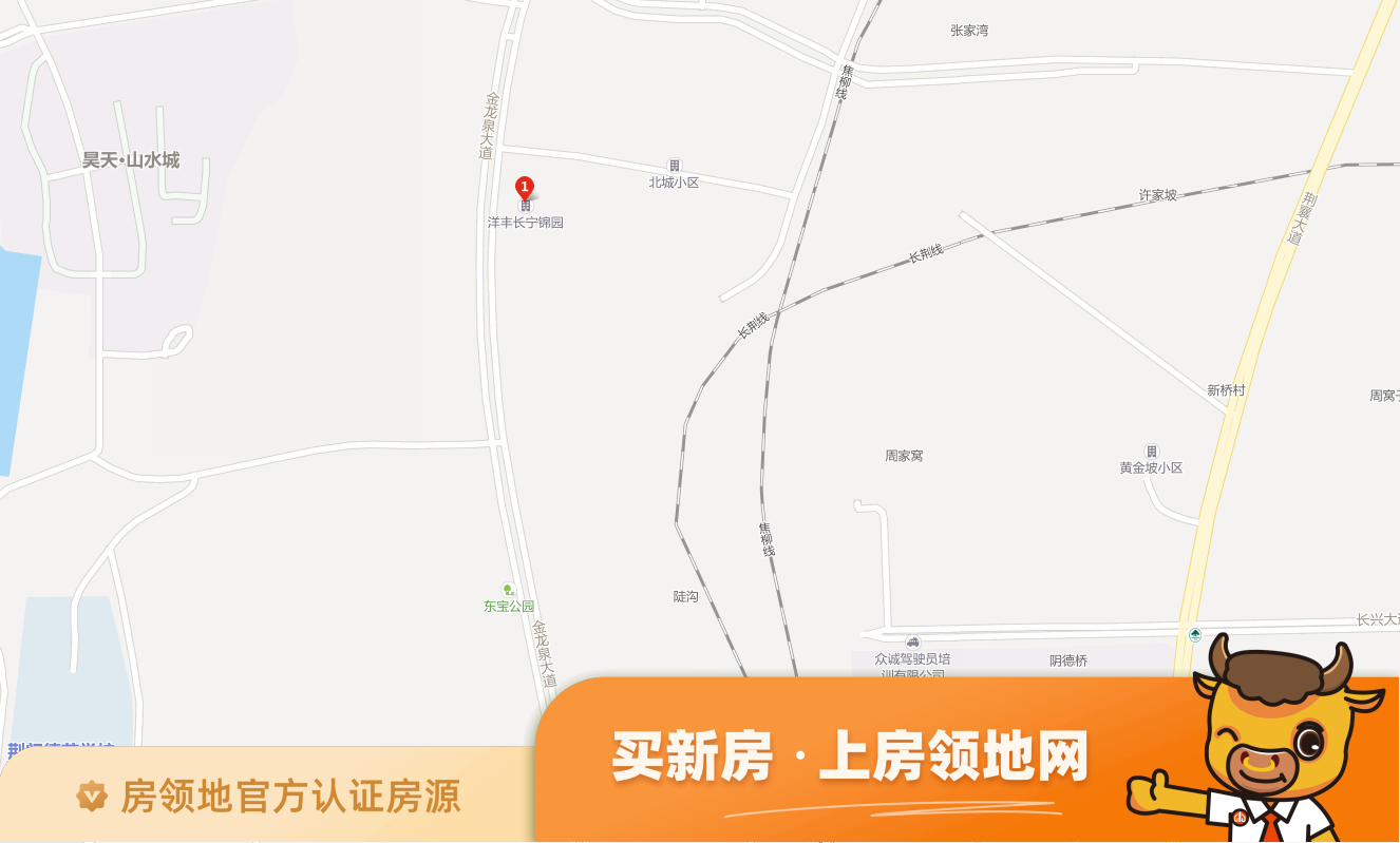 洋丰·长宁锦园位置交通图2